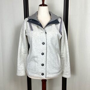 Natural Reflections Cotton Light Gray Jacket Size S/P